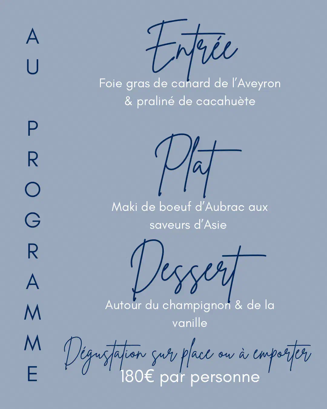 Programme du cours