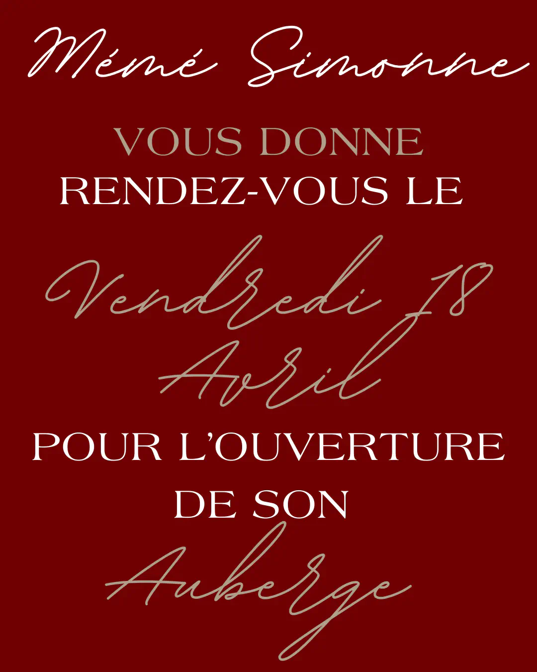 image from Grande ouverture de l’Auberge by Le Sénéchal !