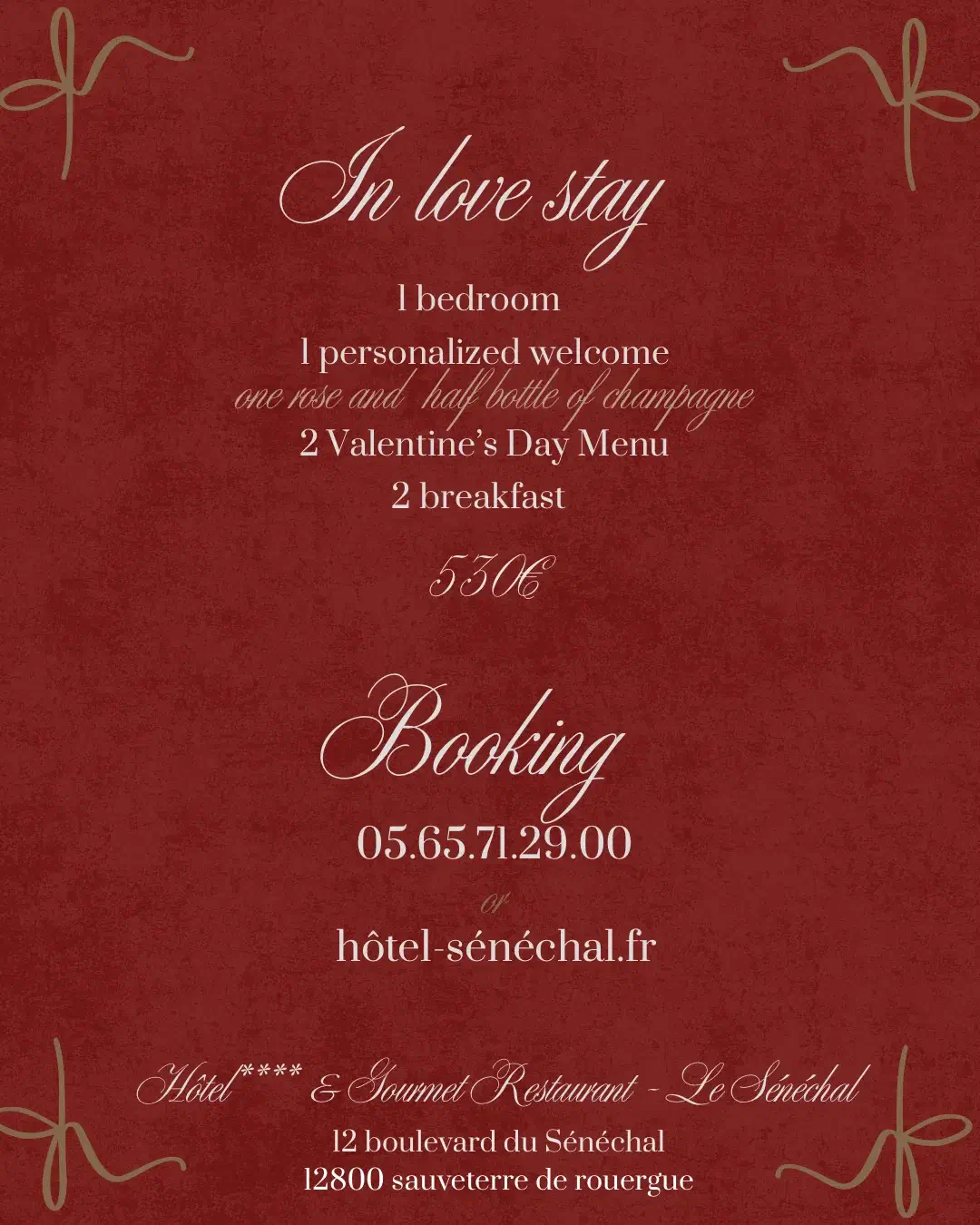 Valentine&rsquo;s day offer