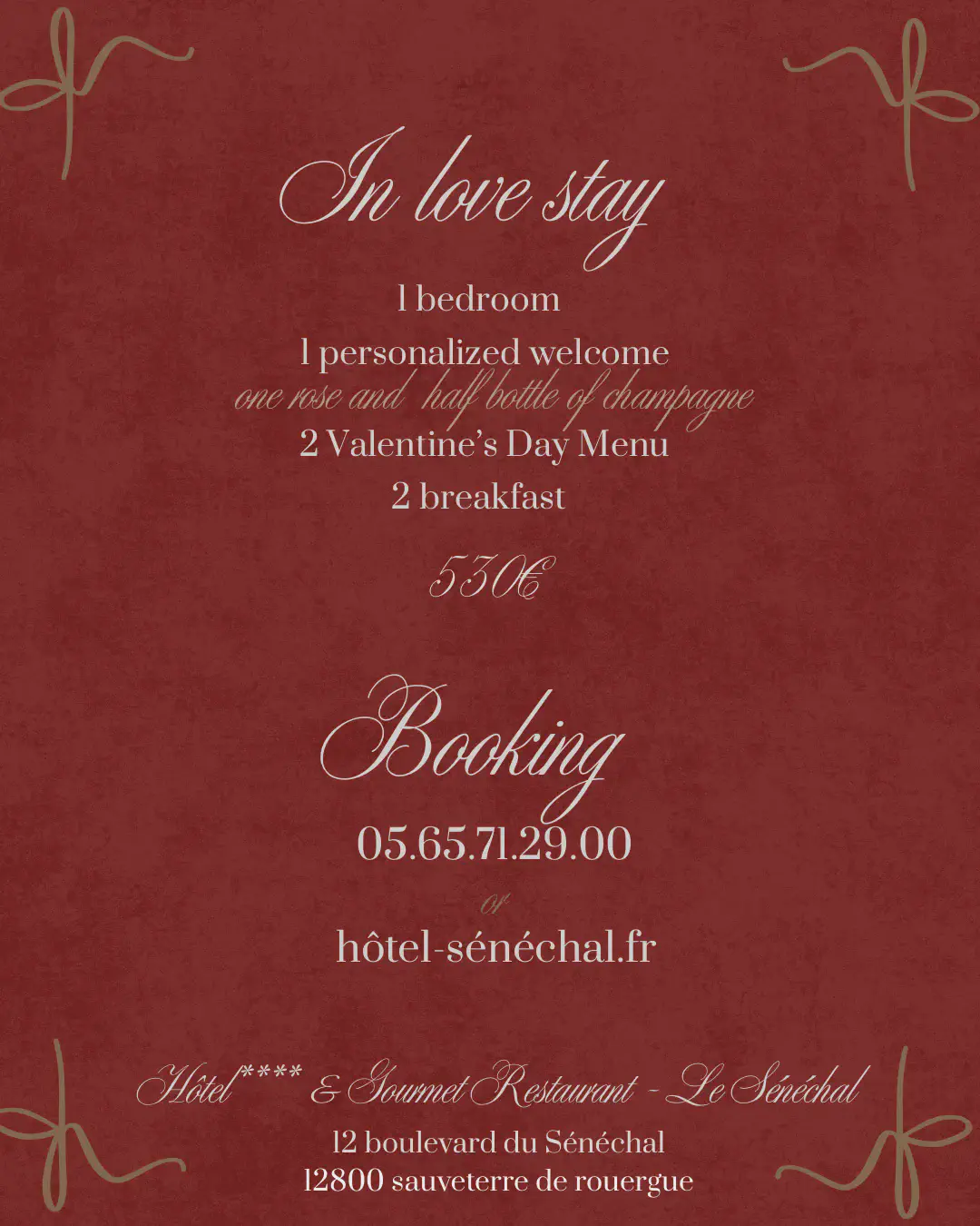 Valentine&rsquo;s day offer