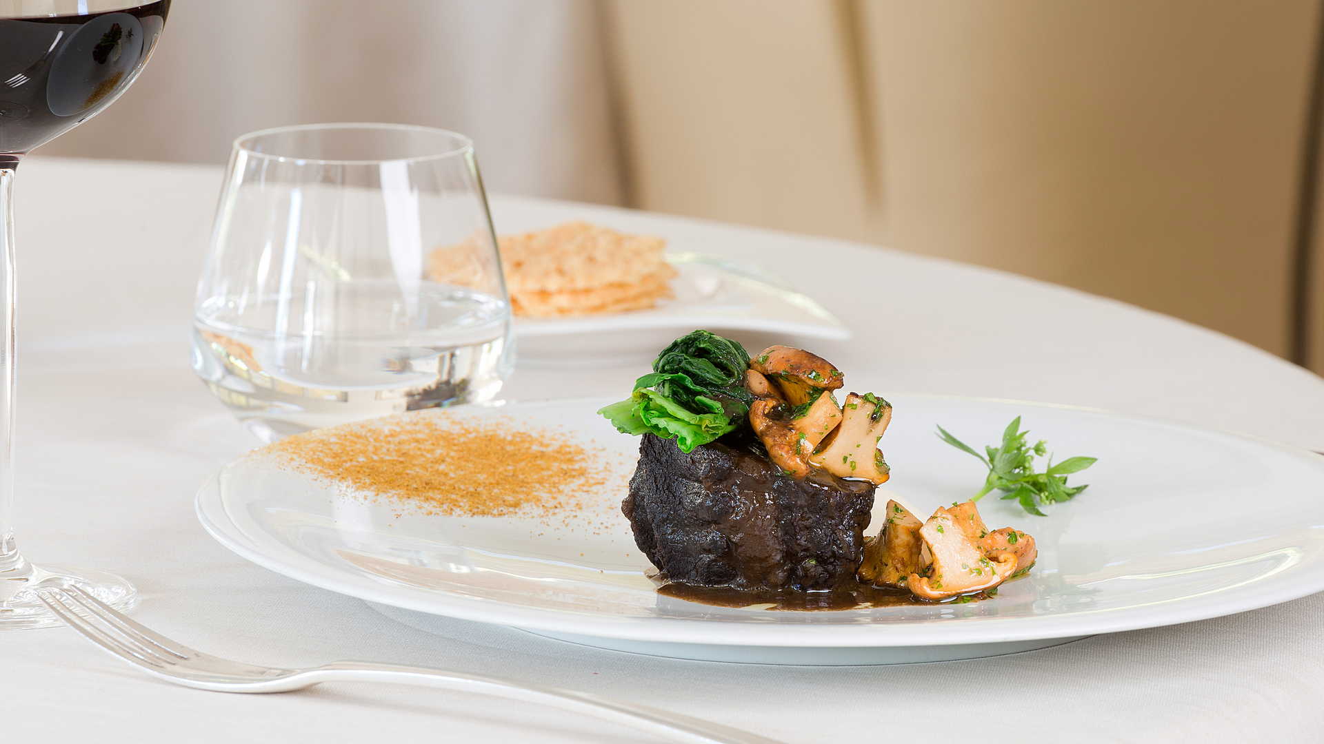 Plat de viande - Restaurant gastronomique Rodez – Hôtel le Sénéchal